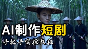 【保姆级手把手教程】AI短剧制作完整流程教学,从小白零基础到成片大神-项目资源库