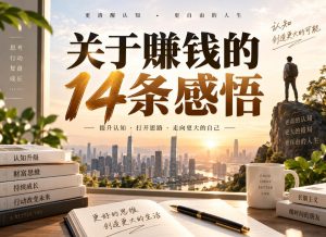 付费文章:关于賺钱的14条感悟-项目资源库