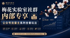 梅花实验室社群内部专享-公众号流量主系列全套玩法-项目资源库