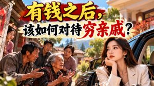 某公众号付费文章:有钱之后,该如何对待穷亲戚?-项目资源库