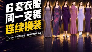 同一支舞，6套衣服按顺序切换：我把服装换装视频做成了一个Skill-项目资源库