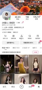 快手22.3W粉丝博主的美女跳舞视频搬运教学，快手MT搬运，一分钟一条视频，简单易学好上手，撸磁力万合收益-项目资源库